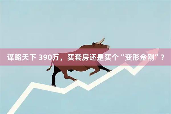 谋略天下 390万，买套房还是买个“变形金刚”？